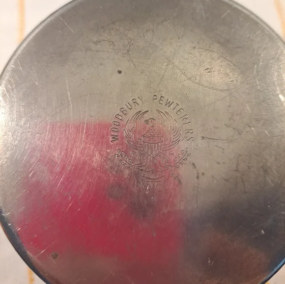 2 Vtg Woodbury Pewter Mugs - Picture 9 of 9